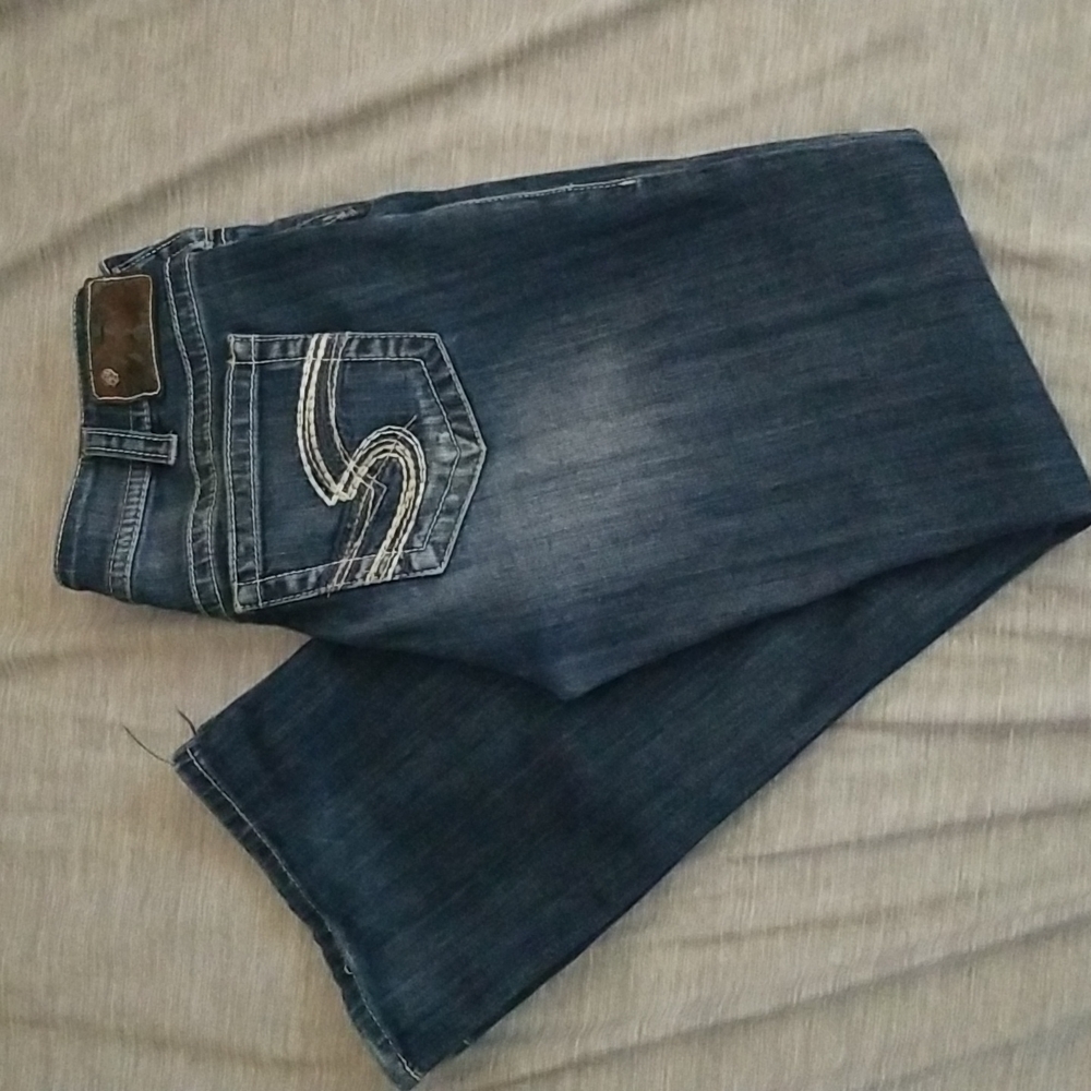 Silver suki jeans